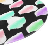 Aquarell-Spritzen! Schneidebrett (Ecke)