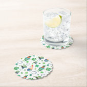 Aquarell-St Patrick Tagesmuster Untersetzer (Vor Ort)