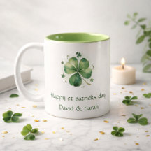 Aquarell St. Patrick's Day Muster Riese