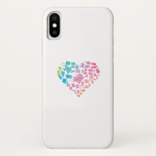 Aquarell-Staat-Herz Case-Mate iPhone Hülle