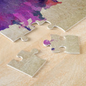 Aquarell-Stadt-Skyline Chicagos, IL | Puzzle (Seite)