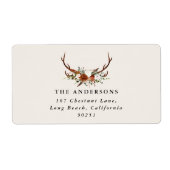 Aquarell Steppenblütenterrasse Moderne Eleganz (Vorne)