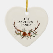 Aquarell Steppenblütenterrasse Moderne Eleganz Keramik Ornament (Vorne)