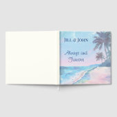 Aquarell-Strand-Hochzeitsgästebuch Gästebuch (Voll)