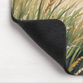 Aquarell Strandgras Mousepad (Ecke)