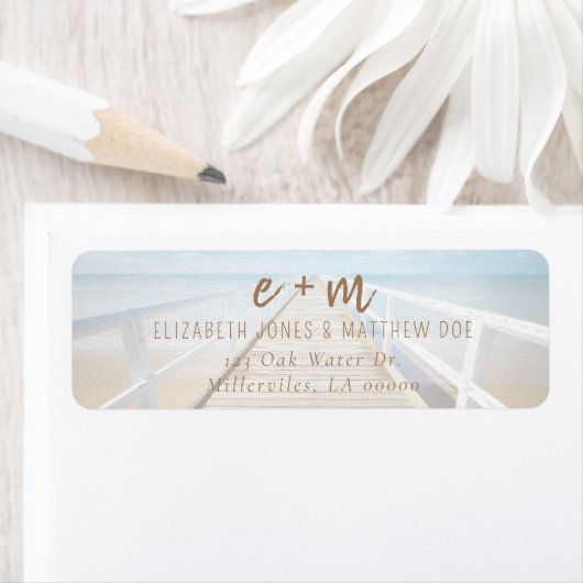 Aquarell-Strandhochzeit (Insitu)