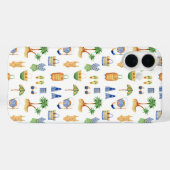 Aquarell Strandurlaub Reise  Case-Mate iPhone Hülle (Rückseite (Horizontal))