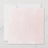 Aquarell Succules Summer Baby Dusche Willkommen Einladung (Rückseite)