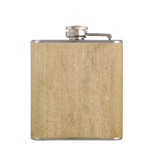 Aquarell-Suffolk-Schafe Flachmann (Rückseite)