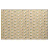 Aquarell-Suffolk-Schafe Stoff (Fat Quarter (45,7 x 55,9 cm))