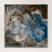 Aquarell-Surrealismus-Puzzle Puzzle (Horizontal)