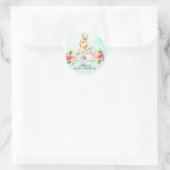 Aquarell Sweet Bunny Baby Tee Party Sticker (Tasche)
