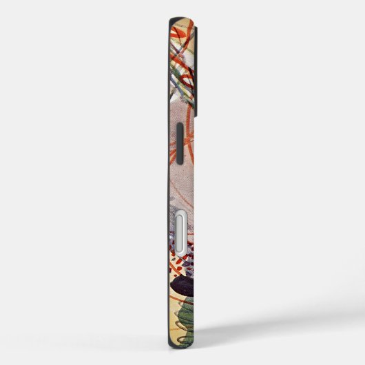 Aquarell Symphony: Abstrakt Art iPhone Case (Rückseite / Rechts)