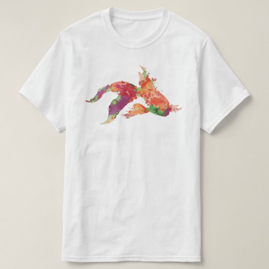 Aquarell T-Shirt (Design vorne)