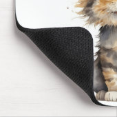 Aquarell-Tabby-Kätzchen Mousepad (Ecke)