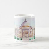 Aquarell Taj Mahal Kaffeetasse (Mittel)
