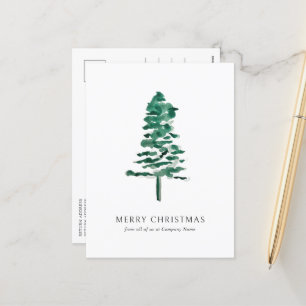 Aquarell-Tannenbaum-Foto-Geschäft Weihnachten