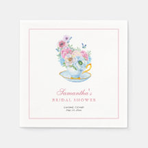 Aquarell-Teeparty-Brautjunggesellinnenabschied