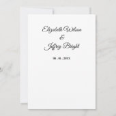 Aquarell Telluride Colorado Save the Date Einladung (Rückseite)