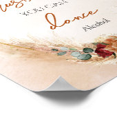 Aquarell Terracotta arch Vertrauen Sie mir, Sie kö Poster (Ecke)