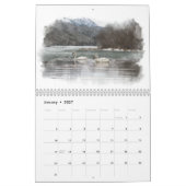 Aquarell-Tier-Kalender Kalender (Jan 2027)