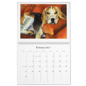 Aquarell-Tier-Kalender Kalender (Feb 2027)