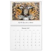 Aquarell-Tier-Kalender Kalender (Jan 2027)