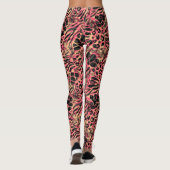 Aquarell Tiersafari Leggings (Rückseite)