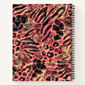 Aquarell Tiersafari Notizblock (Rückseite)