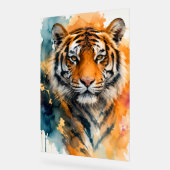 Aquarell-Tiger-Acryl-Schild Acrylschild (Winkel)