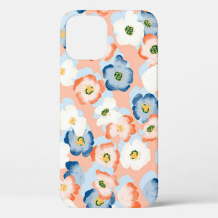 Aquarell Tinte Blume: Vintages Muster Case-Mate iPhone Hülle