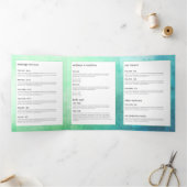 Aquarell Tree Wellness Broschüre (Innenseite)