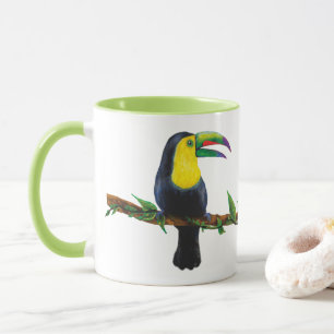 Aquarell Tucan Tasse