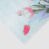 Aquarell Tulips Bouquet FrühlingsIllustration Seidenpapier (Ausschnitt)