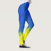 Aquarell Ukraine Leggings (Rechts)