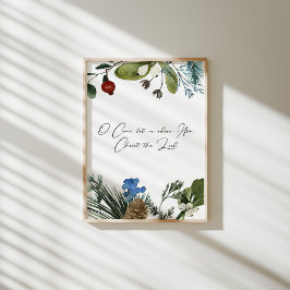 Aquarell, um uns lassen, um ihn zu bewundern poster