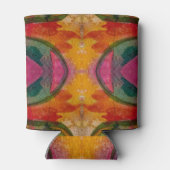 Aquarell und Abstrakte Ausdruckskunst Dosenkühler (Rückseite)