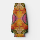 Aquarell und Abstrakte Ausdruckskunst Flaschenkühler (Vorderseite)