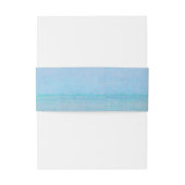 Aquarell und Anker Einladungsbanderole (Rückseitenbeispiel)