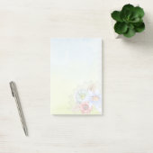 Aquarell und Blume Post-it Klebezettel (Büro)