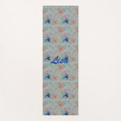 Aquarell und Blume  Yogamatte (Vorderseite)