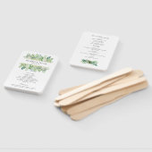 Aquarell und Foliage Border Fächer (Non-assembled)