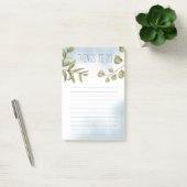 Aquarell und Foliage Post-it Klebezettel (Büro)