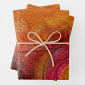 Aquarell und Hübsche Farbmuster Art Abstrakt Geschenkpapier Set (Beispiel)