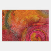 Aquarell und Hübsche Farbmuster Art Abstrakt Geschenkpapier Set (Vorderseite)