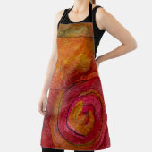 Aquarell und Hübsche Farbmuster Art Abstrakt Schürze (InSitu)