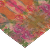 Aquarell und Tinte Abstrakte Hübsche Malerei Art Tischdecke (Schrägansicht)