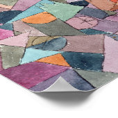 Aquarell und Tinte : Paul Klee 1914 Poster (Ecke)