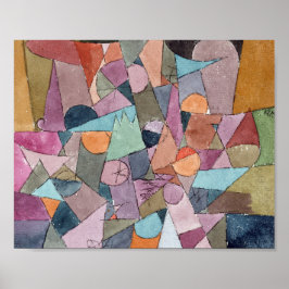 Aquarell und Tinte : Paul Klee 1914 Poster