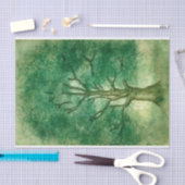 Aquarell und Tintenfisch Seidenpapier (Handwerk)